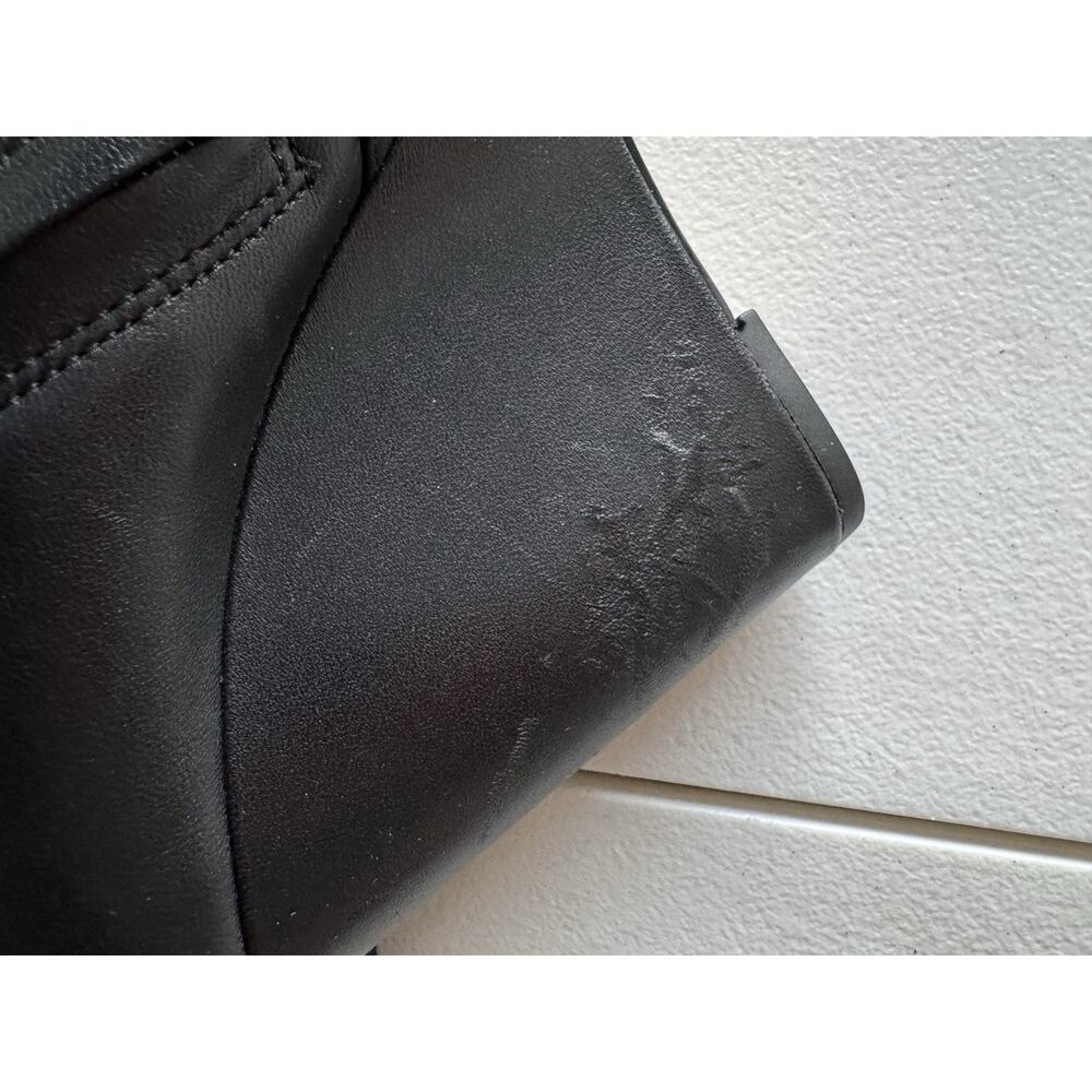 Michael Kors Wedge Leather Knee High Boots 8.5 - Picture 6 of 6